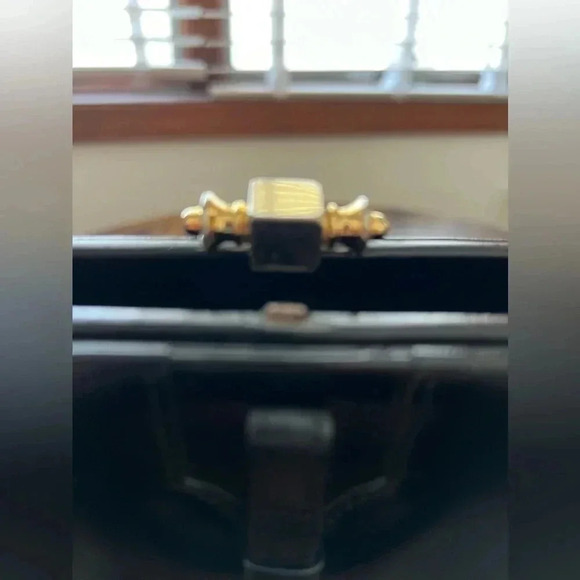 VINTAGE: ladies Made in France satchel handbag - Picture 9 of 16